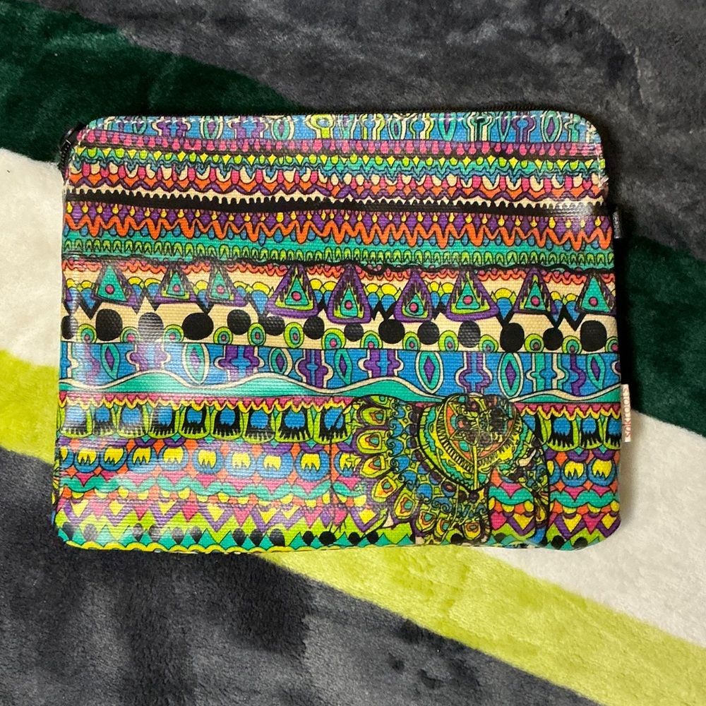 Sakroots Multicolor Patterned Cosmetic Pouch - image 1